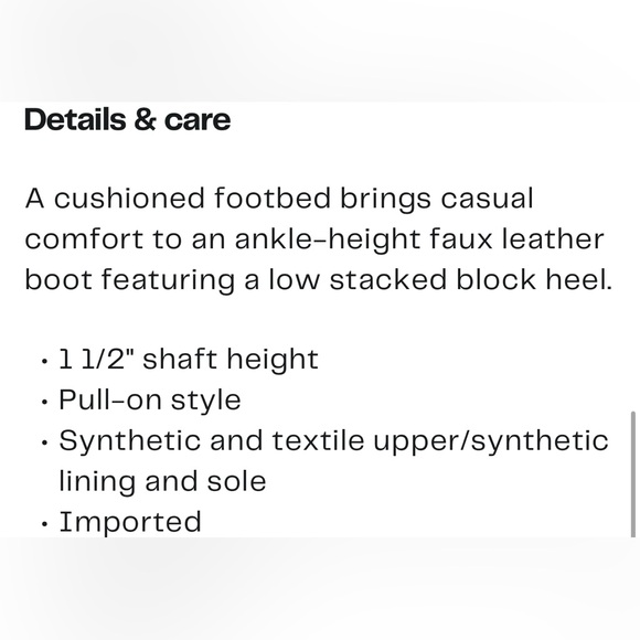 🍀 Lucky Brand “Bandene” Black Ankle Boots. Size 7 - Picture 5 of 15